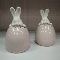 Статуэтка заяц в яйце